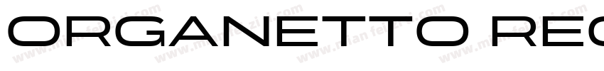 Organetto Regular C字体转换